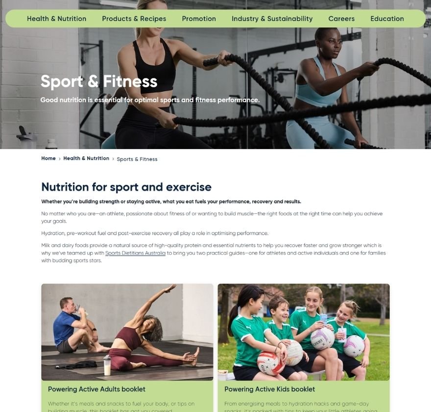 Main Page of Sports Marketing Agency made by Anayka infotech