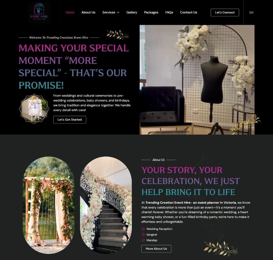 Entertainment Marketing Agency Website Made By Anayka Infotech