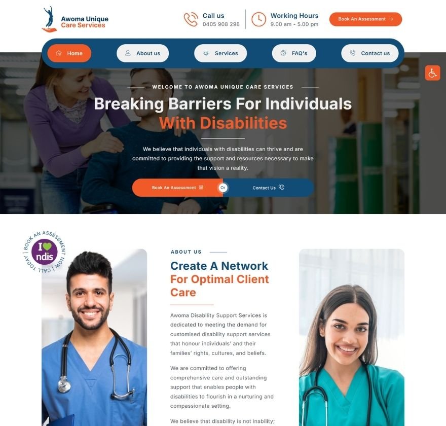 Website Of Hospitality Marketing Agency Made by Anayka Infotech