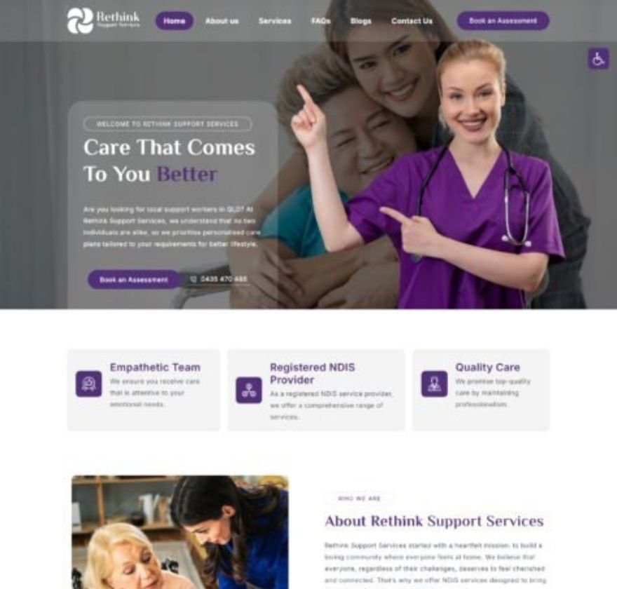 NDIS Websites Made By Anayak Infotech For Hospitality Marketing Agency