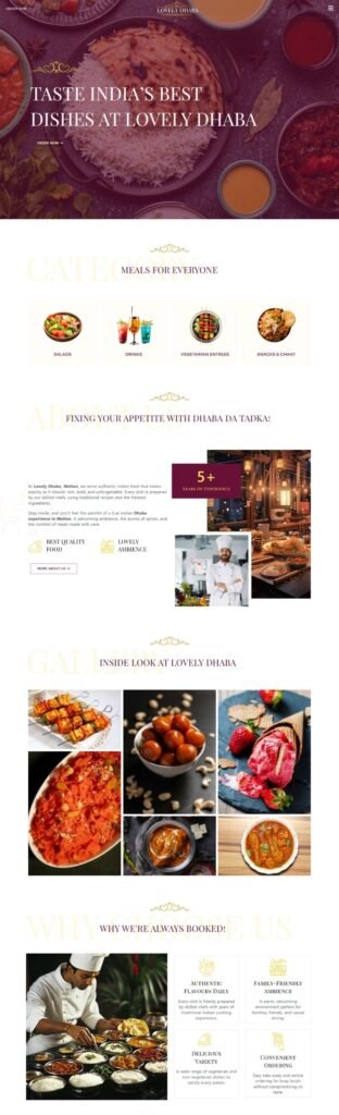 Indian Restaurants E-commerce Marketing Agency