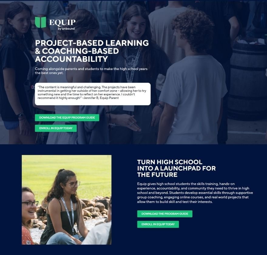 Website Of Education Marketing Agency